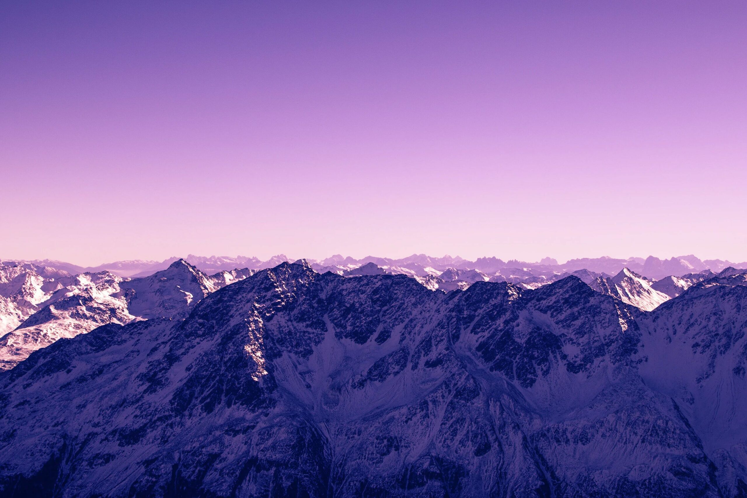 Snow Covered Mountian Tops Snow Covered Mountain Tops